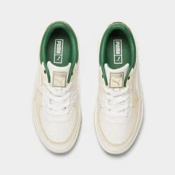 Women's Puma Cali Dream Casual Shoes White/Green/Gum - 38987601 100 -Nikes Shoes Shop 38987601 100 P5