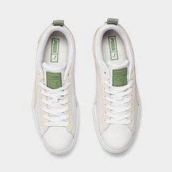Women's Puma Mayze Casual Shoes White/Sage/Bone - 39210504 100 -Nikes Shoes Shop 39210504 100 P5