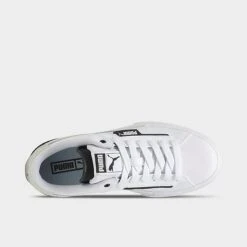 Women's Puma Mayze Crashed Casual Shoes Puma White/Puma Black - 39249502 100 -Nikes Shoes Shop 39249502 100 P5