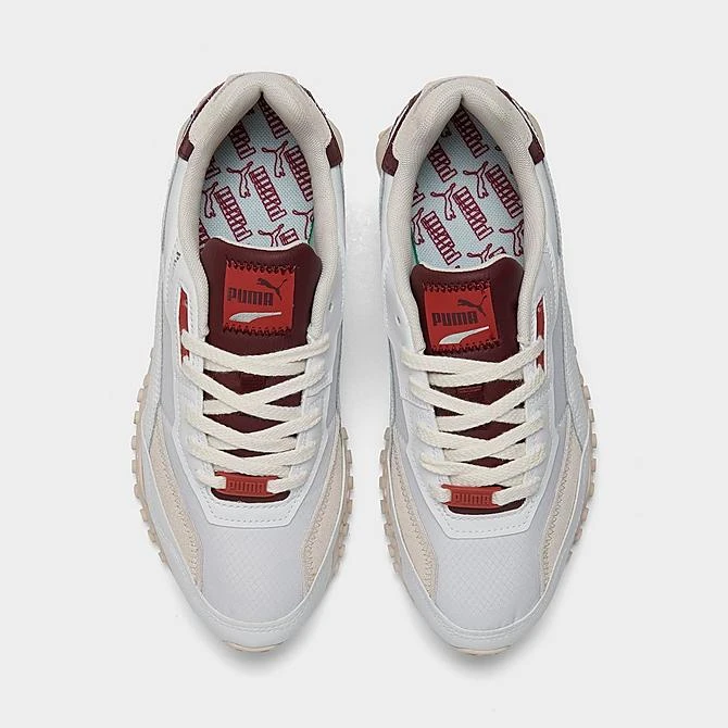 Women's Puma Blktop Rider Casual Shoes White/Dark Jasper - 39311801 100 7 Women's Puma Blktop Rider Casual Shoes White/Dark Jasper - 39311801 100 - Image 5