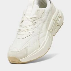 Women's Puma Spina Nitro Tonal Running Shoes Alpine Snow/Frosted Ivory - 39378201 100 -Nikes Shoes Shop 39378201 100 P3