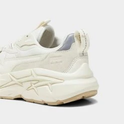 Women's Puma Spina Nitro Tonal Running Shoes Alpine Snow/Frosted Ivory - 39378201 100 -Nikes Shoes Shop 39378201 100 P4