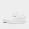 Women's Puma Cali Court Leather Casual Shoes Puma White - 39380205 100 -Nikes Shoes Shop 39380205 100 P1