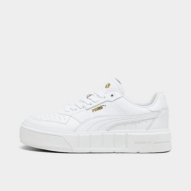 Women's Puma Cali Court Leather Casual Shoes Puma White - 39380205 100 3 Women's Puma Cali Court Leather Casual Shoes Puma White - 39380205 100