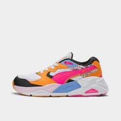 Women's Puma TRC Mira Artisan Casual Shoes Puma White/Puma Black/Ravish - 39460601 100 -Nikes Shoes Shop 39460601 100 P3