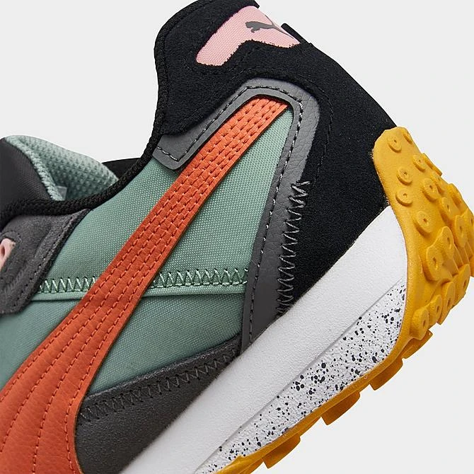 Women's Puma Blktop Rider Casual Shoes Green Fog/Hot Heat/Black - 39515201 300 5 Women's Puma Blktop Rider Casual Shoes Green Fog/Hot Heat/Black - 39515201 300 - Image 3