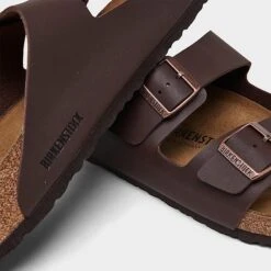 Men's Birkenstock Arizona Birko-Flor Sandals Mocha - 51701 200 -Nikes Shoes Shop 51701 200 P3