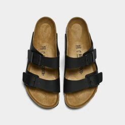 Men's Birkenstock Arizona Birko-Flor Sandals Black - 51791 001 -Nikes Shoes Shop 51791 001 P5