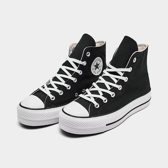 Women's Converse Chuck Taylor All Star Lift Platform Casual Shoes Black/White/White - 560845F 001 4 Women's Converse Chuck Taylor All Star Lift Platform Casual Shoes Black/White/White - 560845F 001 - Image 2