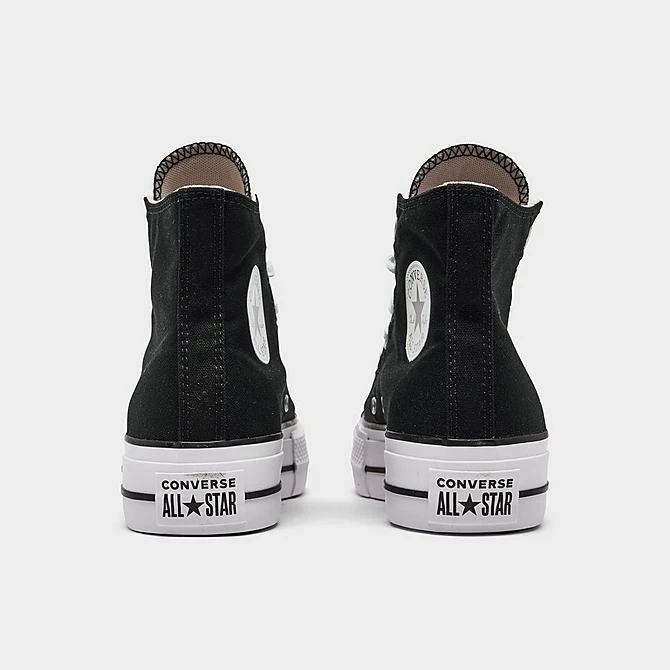 Women's Converse Chuck Taylor All Star Lift Platform Casual Shoes Black/White/White - 560845F 001 6 Women's Converse Chuck Taylor All Star Lift Platform Casual Shoes Black/White/White - 560845F 001 - Image 4