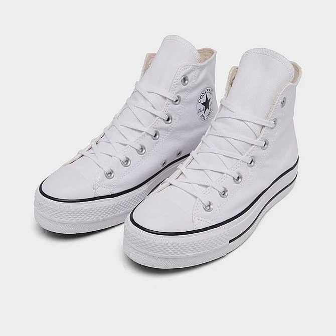 Women's Converse Chuck Taylor All Star Lift Platform Casual Shoes White/Black/White - 560846F 102 4 Women's Converse Chuck Taylor All Star Lift Platform Casual Shoes White/Black/White - 560846F 102 - Image 2