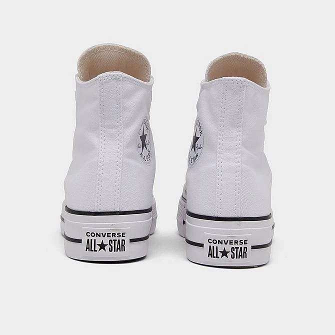 Women's Converse Chuck Taylor All Star Lift Platform Casual Shoes White/Black/White - 560846F 102 6 Women's Converse Chuck Taylor All Star Lift Platform Casual Shoes White/Black/White - 560846F 102 - Image 4