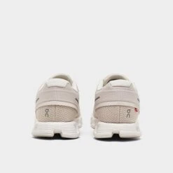 Women's On Cloud 5 Running Shoes Pearl/White - 5998773 050 -Nikes Shoes Shop 5998773 050 P4