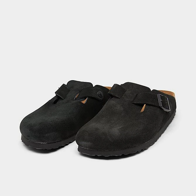 Women's Birkenstock Boston Soft Footbed Clogs Black - 660473 001 4 Women's Birkenstock Boston Soft Footbed Clogs Black - 660473 001 - Image 2