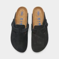 Women's Birkenstock Boston Soft Footbed Clogs Black - 660473 001 12 Women's Birkenstock Boston Soft Footbed Clogs Black - 660473 001 -Nikes Shoes Shop 660473 001 P5