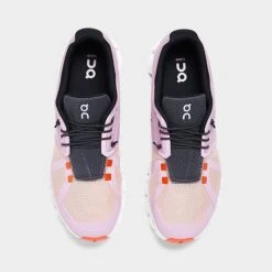 Women's On Cloud 5 Push Running Shoes Fiji/Rose - 6998552 530 -Nikes Shoes Shop 6998552 530 P5