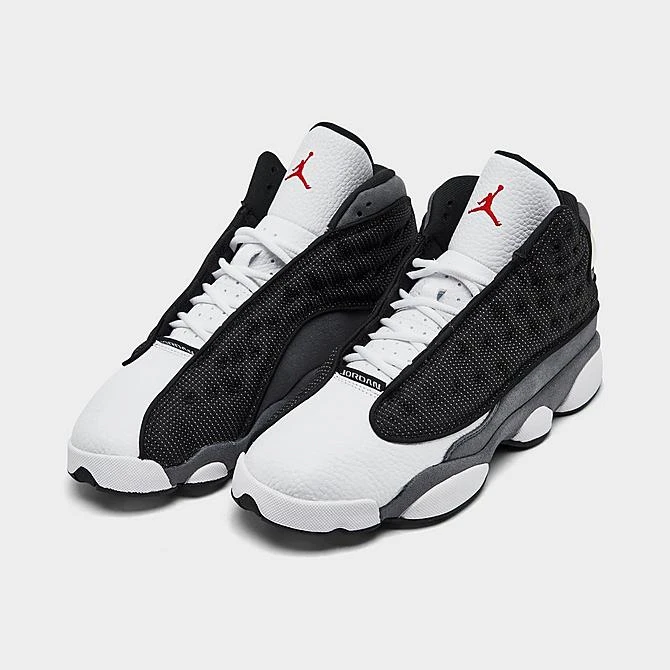 Nike Big Kids' Air Jordan Retro 13 Basketball Shoes Black/University Red/Flint Grey/White - 884129 060 4 Nike Big Kids' Air Jordan Retro 13 Basketball Shoes Black/University Red/Flint Grey/White - 884129 060 - Image 2