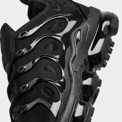Nike Air VaporMax Plus Running Shoes Black/Black/Dark Grey - 924453 004 -Nikes Shoes Shop 924453 004 P3
