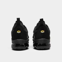 Nike Air VaporMax Plus Running Shoes Black/Black/Dark Grey - 924453 004 -Nikes Shoes Shop 924453 004 P4