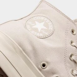 Women's Converse Chuck Taylor All Star Lift Platform Casual Shoes Pale Putty - A05975C 036 10 Women's Converse Chuck Taylor All Star Lift Platform Casual Shoes Pale Putty - A05975C 036 -Nikes Shoes Shop A05975C 036 P3