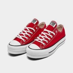 Women's Converse Chuck Taylor All Star Lift Low Platform Casual Shoes Converse Red/White/Black - A06839C 600 9 Women's Converse Chuck Taylor All Star Lift Low Platform Casual Shoes Converse Red/White/Black - A06839C 600 -Nikes Shoes Shop A06839C 600 P2