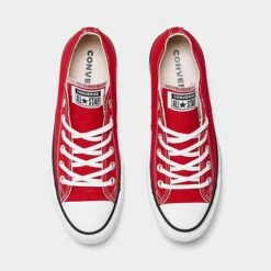 Women's Converse Chuck Taylor All Star Lift Low Platform Casual Shoes Converse Red/White/Black - A06839C 600 12 Women's Converse Chuck Taylor All Star Lift Low Platform Casual Shoes Converse Red/White/Black - A06839C 600 -Nikes Shoes Shop A06839C 600 P5