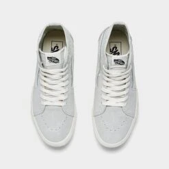 Vans Sk8-Hi Tapered Stackform Soft Suede Casual Shoes Paisley Pastel Blue - A5JMKO33 450 -Nikes Shoes Shop A5JMKO33 450 P5