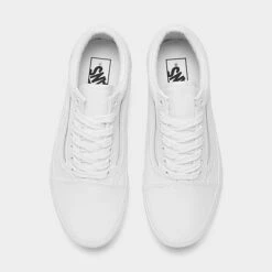 Women's Vans Old Skool Stackform Soft Suede Casual Shoes True White - A7Q5MW00 100 -Nikes Shoes Shop A7Q5MW00 100 P5