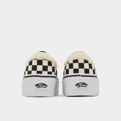 Vans Classic Slip-On Stackform Casual Shoes Checkerboard Black/Classic White - A7Q5RTYQ 001 11 Vans Classic Slip-On Stackform Casual Shoes Checkerboard Black/Classic White - A7Q5RTYQ 001 -Nikes Shoes Shop A7Q5RTYQ 001 P4