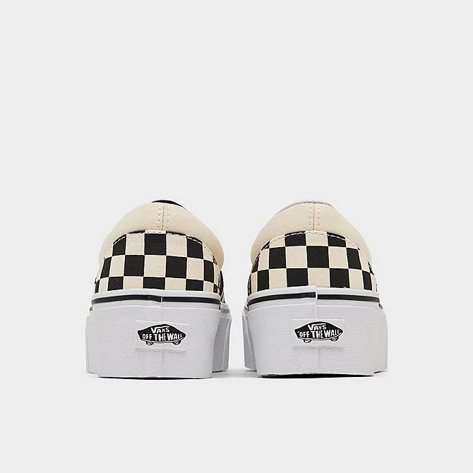 Vans Classic Slip-On Stackform Casual Shoes Checkerboard Black/Classic White - A7Q5RTYQ 001 6 Vans Classic Slip-On Stackform Casual Shoes Checkerboard Black/Classic White - A7Q5RTYQ 001 - Image 4