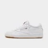 Women's Reebok Club C 85 Casual Shoes White/Light Grey/Gum - BS7686 100 -Nikes Shoes Shop BS7686 100 P1