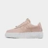 Women's Nike Air Force 1 Pixel Casual Shoes Particle Beige/Particle Beige/Black - CK6649 200