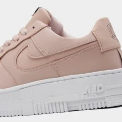 Women's Nike Air Force 1 Pixel Casual Shoes Particle Beige/Particle Beige/Black - CK6649 200 -Nikes Shoes Shop CK6649 200 P3