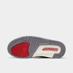Nike Women's Air Jordan Retro 3 Basketball Shoes Black/Fire Red/Metallic Gold/Cement Grey - CK9246 067 -Nikes Shoes Shop CK9246 067 P6