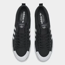 Adidas Originals Nizza Casual Shoes Core Black/Cloud White/Cloud White - CQ2332 001 -Nikes Shoes Shop CQ2332 001 P5