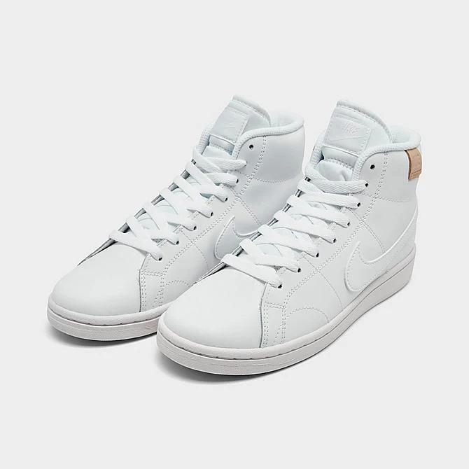 Women's Nike Court Royale 2 Mid Casual Shoes White/White - CT1725 100 4 Women's Nike Court Royale 2 Mid Casual Shoes White/White - CT1725 100 - Image 2