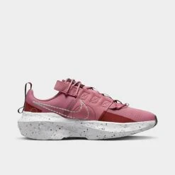 Women's Nike Crater Impact Casual Shoes Desert Berry/Mars Stone/Burgundy Crush/Light Silver - CW2386 603 -Nikes Shoes Shop CW2386 603 P3