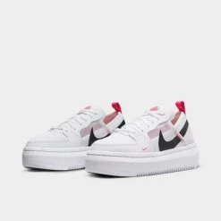 Women's Nike Court Vision Alta Casual Shoes White/Black/Sea Coral - CW6536 103 -Nikes Shoes Shop CW6536 103 P2