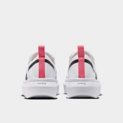 Women's Nike Court Vision Alta Casual Shoes White/Black/Sea Coral - CW6536 103 -Nikes Shoes Shop CW6536 103 P4