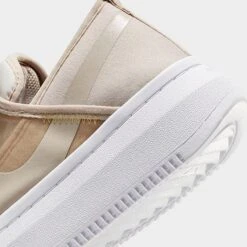 Women's Nike Court Vision Alta Casual Shoes Cream II/Saturn Gold/White/Cream II - CW6536 200 -Nikes Shoes Shop CW6536 200 P3