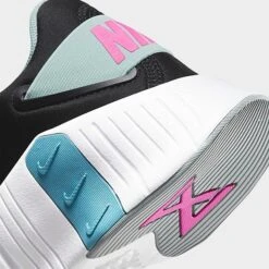 Women's Nike Free Metcon 4 Training Shoes Black/Noise Aqua/Mica Green/Cosmic Fuchsia/White/Lemon Chiffon - CZ0596 004 -Nikes Shoes Shop CZ0596 004 P3