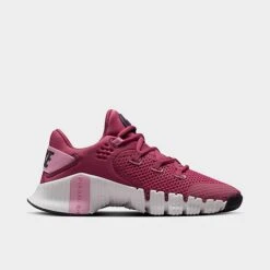 Women's Nike Free Metcon 4 Training Shoes Sweet Beet/Pink Rise/White/Cave Purple - CZ0596 600 -Nikes Shoes Shop CZ0596 600 P3