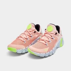 Women's Nike Free Metcon 4 Training Shoes Arctic Orange/Ghost Green/Football Grey - CZ0596 800 -Nikes Shoes Shop CZ0596 800 P2