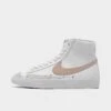 Women's Nike Blazer Mid '77 Casual Shoes White/Pink Oxford/Black/Summit White - CZ1055 118 -Nikes Shoes Shop CZ1055 118 P1