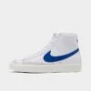 Women's Nike Blazer Mid '77 Casual Shoes White/Game Royal/Sail/Black/Team Orange - CZ1055 124