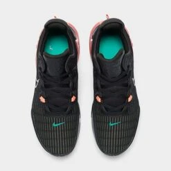 Nike LeBron Witness 6 Basketball Shoes Black/Metallic Silver/Sequoia/Crimson Pulse/Clear Emerald - CZ4052 001 -Nikes Shoes Shop CZ4052 001 P5