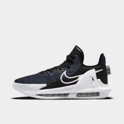 Nike LeBron Witness 6 Basketball Shoes Black/White/Dark Obsidian - CZ4052 002