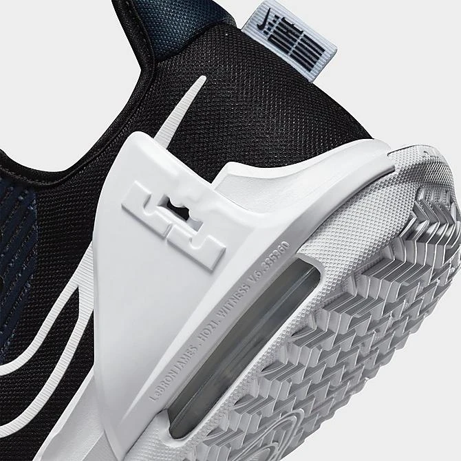 Nike LeBron Witness 6 Basketball Shoes Black/White/Dark Obsidian - CZ4052 002 5 Nike LeBron Witness 6 Basketball Shoes Black/White/Dark Obsidian - CZ4052 002 - Image 3
