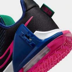 Nike LeBron Witness 6 Basketball Shoes Black/Deep Royal Blue/Blackened Blue/Siren Red - CZ4052 005 -Nikes Shoes Shop CZ4052 005 P3