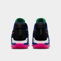 Nike LeBron Witness 6 Basketball Shoes Black/Deep Royal Blue/Blackened Blue/Siren Red - CZ4052 005 -Nikes Shoes Shop CZ4052 005 P4